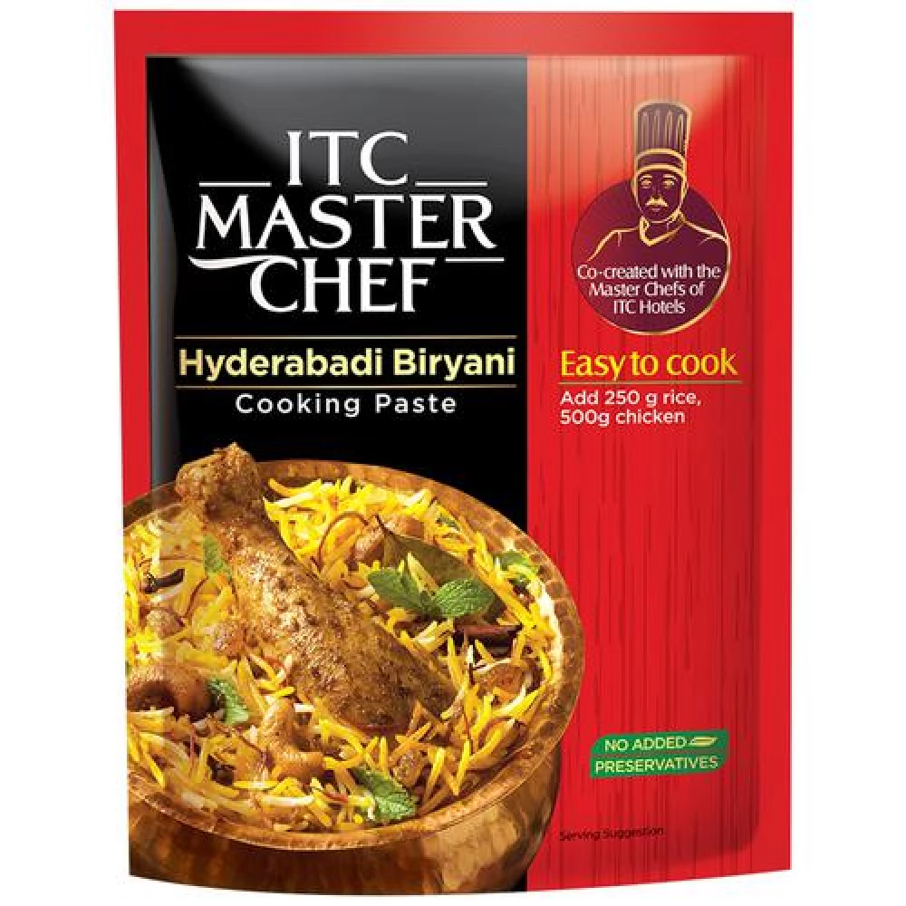 ITC Master Chef Hyderabadi Biryani Cooking Paste - Ready To Cook, 80 g-1.webp